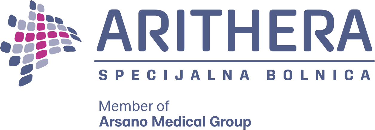 Arithera logo + member fo AMG